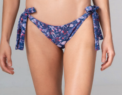 Bikini Flora Navy