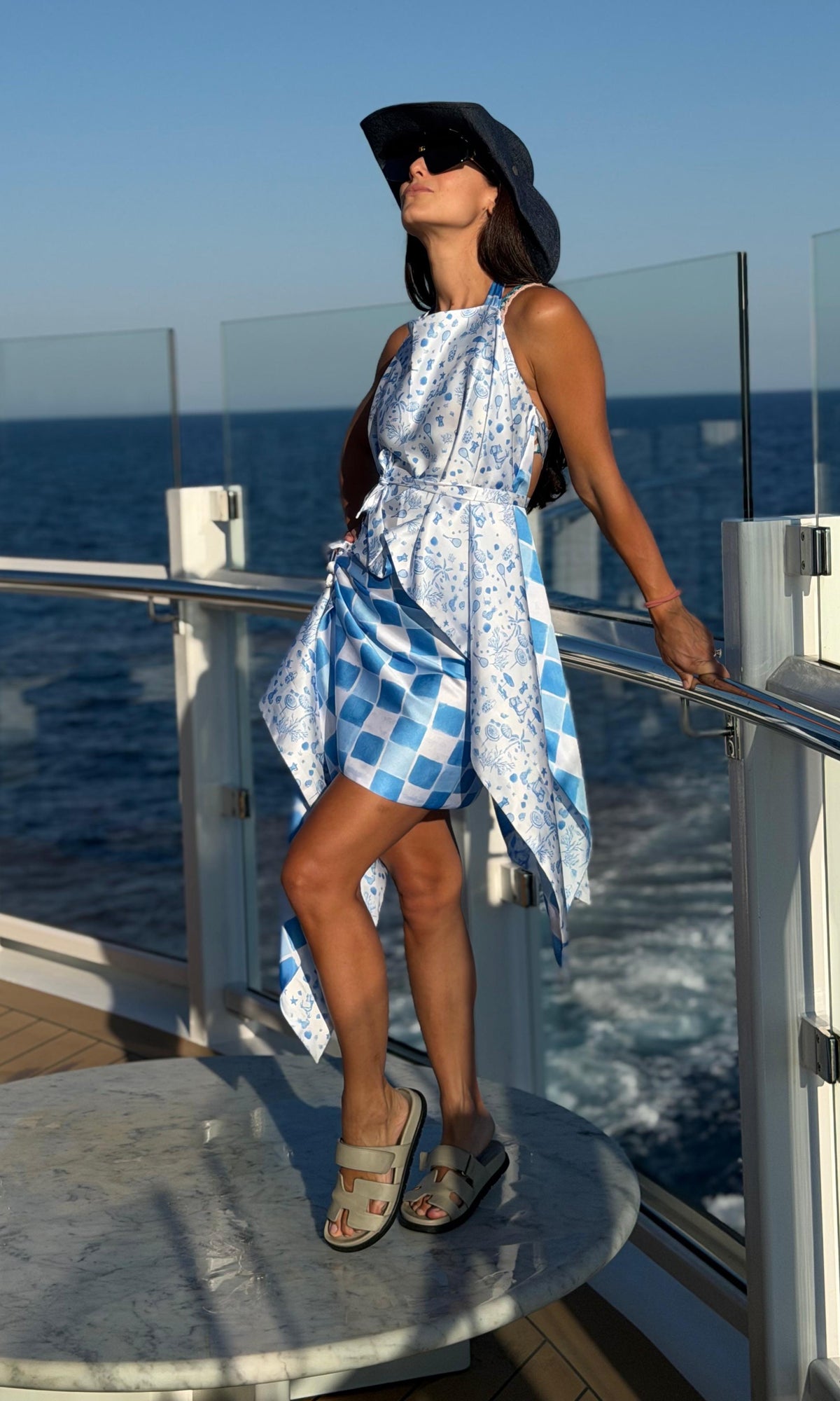 Top Marin Bleu