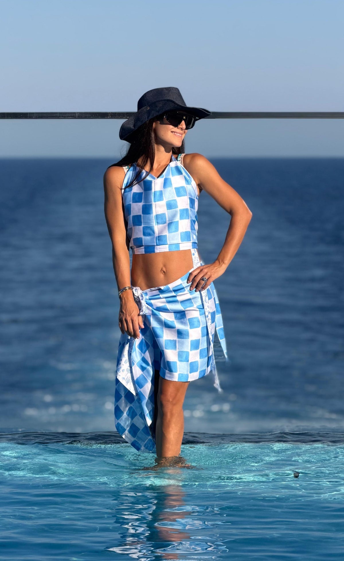 Top Marin Bleu