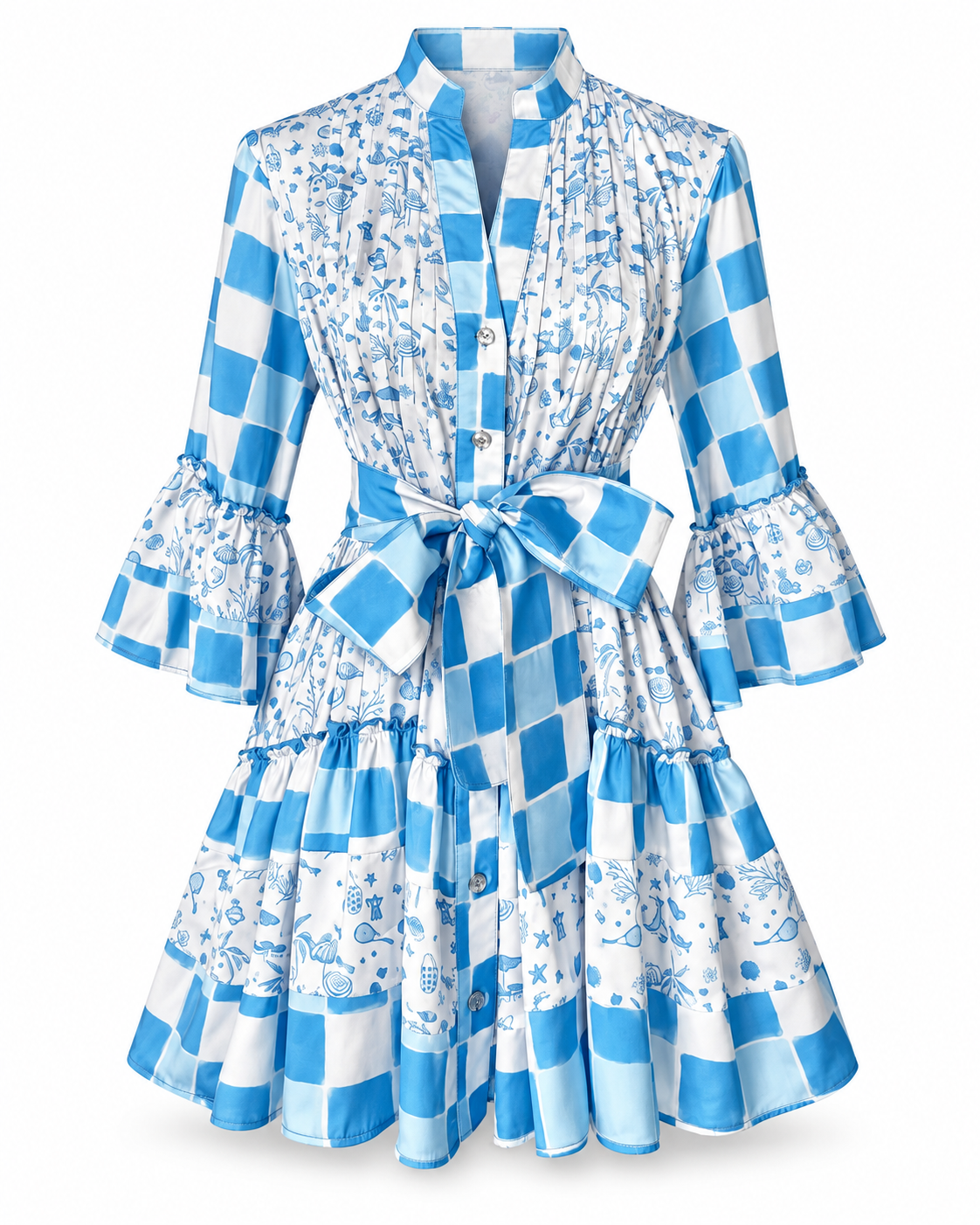 Vestido Marin Bleu
