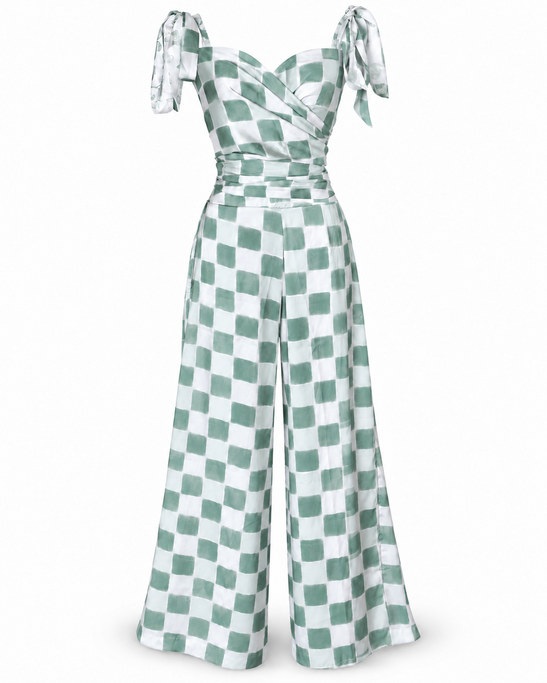 Pantalon Marin Vert