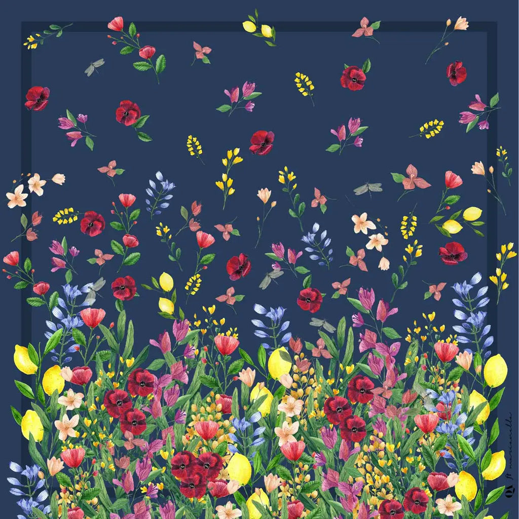 Mascada Azucena Azul