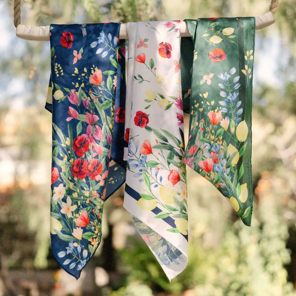 Mascada Azucena Azul